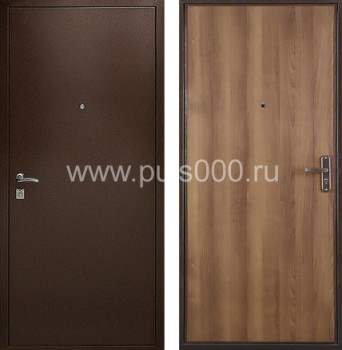 Металлическая дверь со скрытыми петлями с ламинатом, цена 33 975  руб.